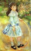 Pierre Renoir Girl with a Hoop Spain oil painting artist